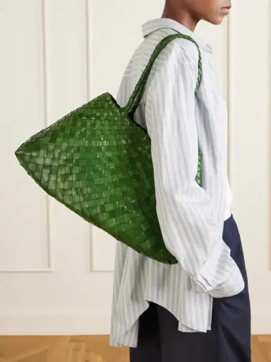 Dragon Diffusion Santa Croce Big Woven Leather Tote | Thumbnail 3 Dragon Diffusion Santa Croce Big Woven Leather Tote | Thumbnail 3