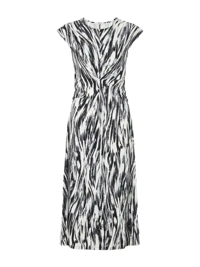Miranda Printed Stretch-jersey Midi Dress