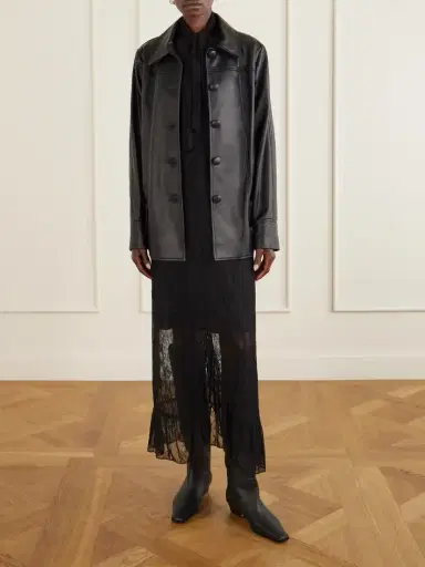 ANNA SUI Paneled Leather Jacket | Thumbnail 2 ANNA SUI Paneled Leather Jacket | Thumbnail 2