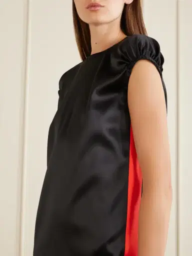 Loewe Silk-blend Satin Midi Dress | Thumbnail 4 Loewe Silk-blend Satin Midi Dress | Thumbnail 4