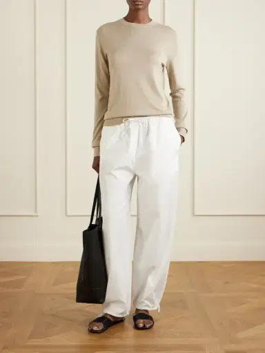 TOTEME Wool And Silk-blend Sweater | Thumbnail 2 TOTEME Wool And Silk-blend Sweater | Thumbnail 2