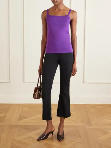 FLORE FLORE May Organic Cotton-jersey Tank | Thumbnail 2