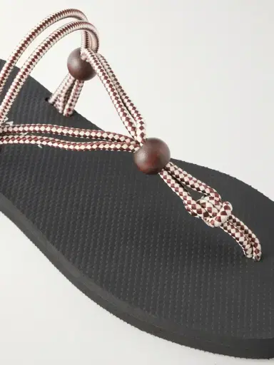 Loeffler Randall Mika Bead-embellished Cord Sandals | Thumbnail 5 Loeffler Randall Mika Bead-embellished Cord Sandals | Thumbnail 5