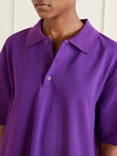 FLORE FLORE Julie Organic Cotton-piqué Polo Shirt | Thumbnail 4 FLORE FLORE Julie Organic Cotton-piqué Polo Shirt | Thumbnail 4