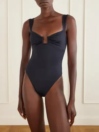 Away That Day Cannes Embellished Gathered Swimsuit | Thumbnail 2