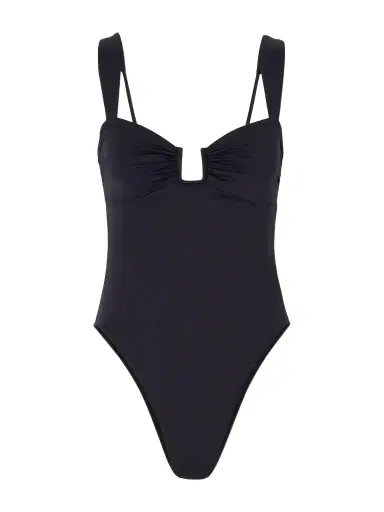 Away That Day Cannes Embellished Gathered Swimsuit | Thumbnail 1