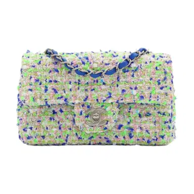 Chanel Chanel Classic Mini Multi Tweed Shoulder Bag by The Solist | Thumbnail 1 Chanel Chanel Classic Mini Multi Tweed Shoulder Bag by The Solist | Thumbnail 1