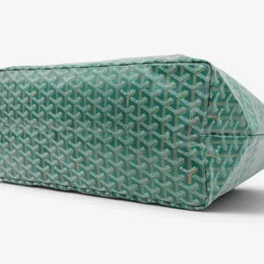 goyard Goyard Saint Louis GM Green Coated Canvas Tote Bag by The Solist | Thumbnail 5 goyard Goyard Saint Louis GM Green Coated Canvas Tote Bag by The Solist | Thumbnail 5