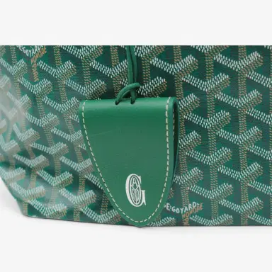 goyard Goyard Saint Louis GM Green Coated Canvas Tote Bag by The Solist | Thumbnail 6 goyard Goyard Saint Louis GM Green Coated Canvas Tote Bag by The Solist | Thumbnail 6
