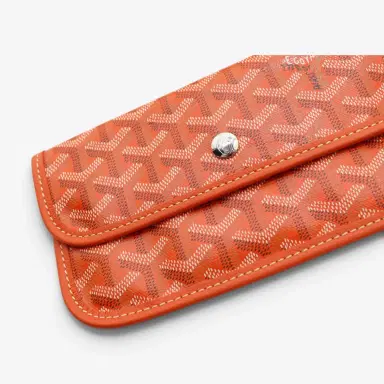 goyard Goyard Saint Louis PM Orange Coated Canvas Tote Bag by The Solist | Thumbnail 7