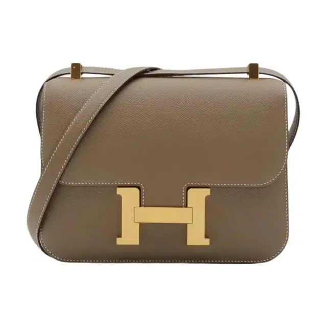 HERMÈS Hermès Constance 24 Etoupe Epsom Leather Shoulder Bag by The Solist