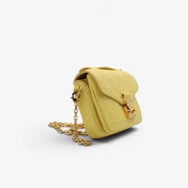 Louis Vuitton Louis Vuitton Metis Micro Yellow Monogram Empreinte Leather Crossbody Bag by The Solist | Thumbnail 2 Louis Vuitton Louis Vuitton Metis Micro Yellow Monogram Empreinte Leather Crossbody Bag by The Solist | Thumbnail 2