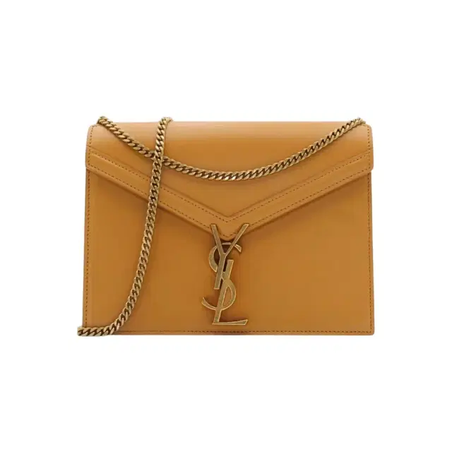 Saint Laurent Saint Laurent Cassandra Beige Leather Shoulder Bag by The Solist