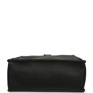 Chanel Chanel Mini Shopping Bag with Chain Black Calfskin Gold Hardware | Thumbnail 7 Chanel Chanel Mini Shopping Bag with Chain Black Calfskin Gold Hardware | Thumbnail 7
