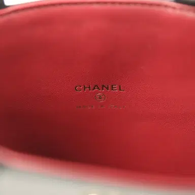 Chanel Chanel Mini Shopping Bag with Chain Black Calfskin Gold Hardware | Thumbnail 10 Chanel Chanel Mini Shopping Bag with Chain Black Calfskin Gold Hardware | Thumbnail 10