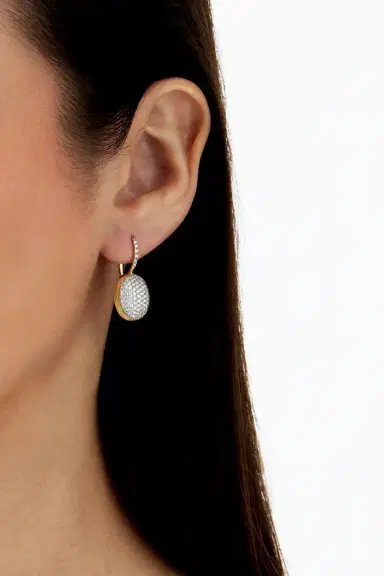 NANIS "Ciliegine" Medium Diamond Ball Drop Earrings | Thumbnail 2 NANIS "Ciliegine" Medium Diamond Ball Drop Earrings | Thumbnail 2