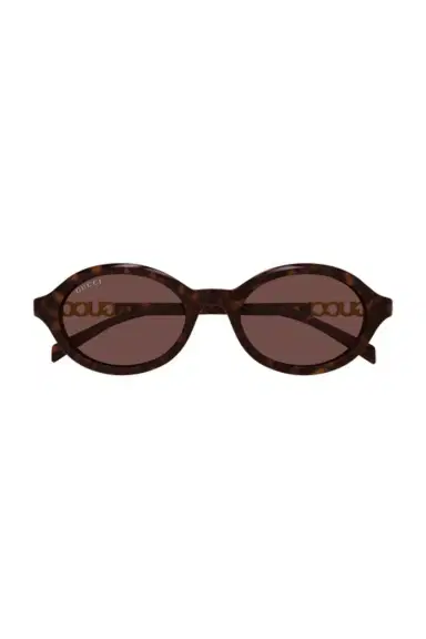 Gucci 3D Block Logo Oval Sunglasses | Thumbnail 1