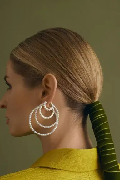 BAGGINS Akoya Hoop Earrings | Thumbnail 3 BAGGINS Akoya Hoop Earrings | Thumbnail 3