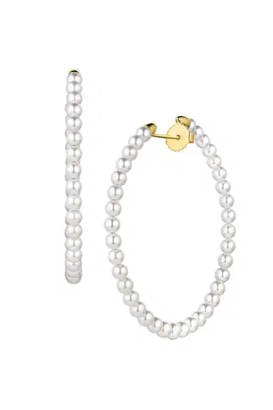 BAGGINS Akoya Hoop Earrings | Thumbnail 1 BAGGINS Akoya Hoop Earrings | Thumbnail 1
