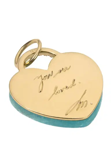 DEVON WOODHILL Amazonite Rock Solid Heart Charm | Thumbnail 6 DEVON WOODHILL Amazonite Rock Solid Heart Charm | Thumbnail 6