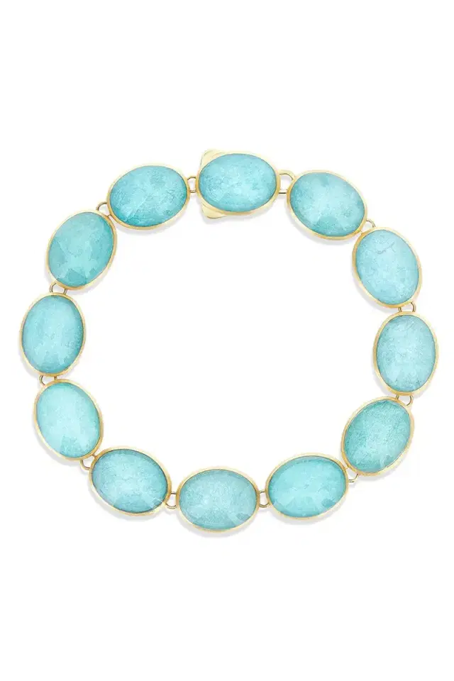 NANIS Amazonite Small Boules Muse Bracelet