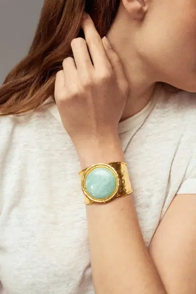 Sylvia Toledano Amazonite Sphere Cuff Bracelet | Thumbnail 2