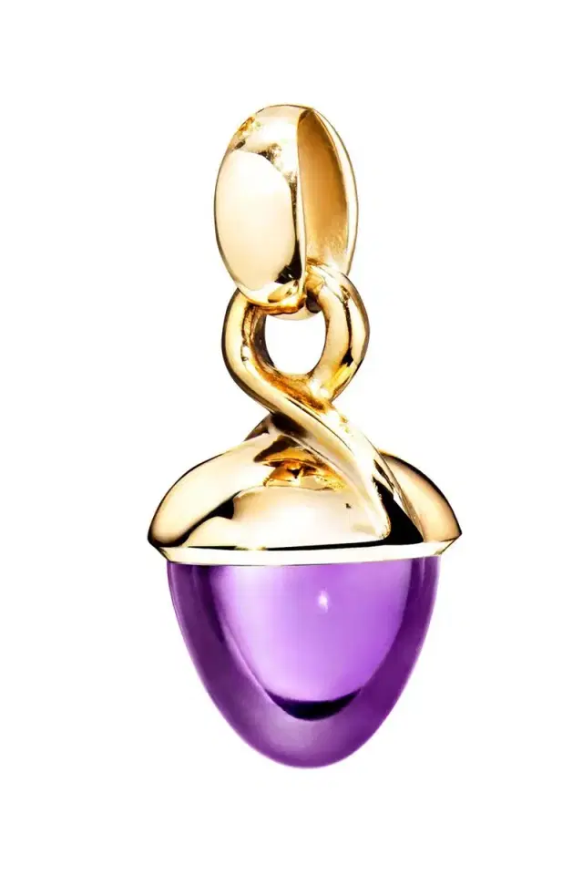 TAMARA COMOLLI Amethyst Mikado Flamenco Pendant