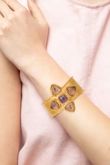 Sylvia Toledano Amethyst Sultan Cuff Bracelet | Thumbnail 2