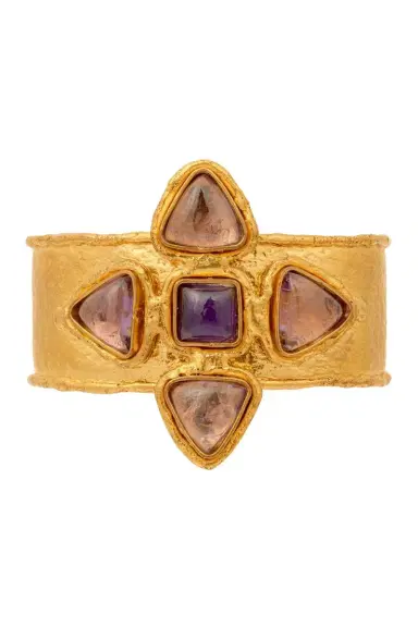 Sylvia Toledano Amethyst Sultan Cuff Bracelet | Thumbnail 1