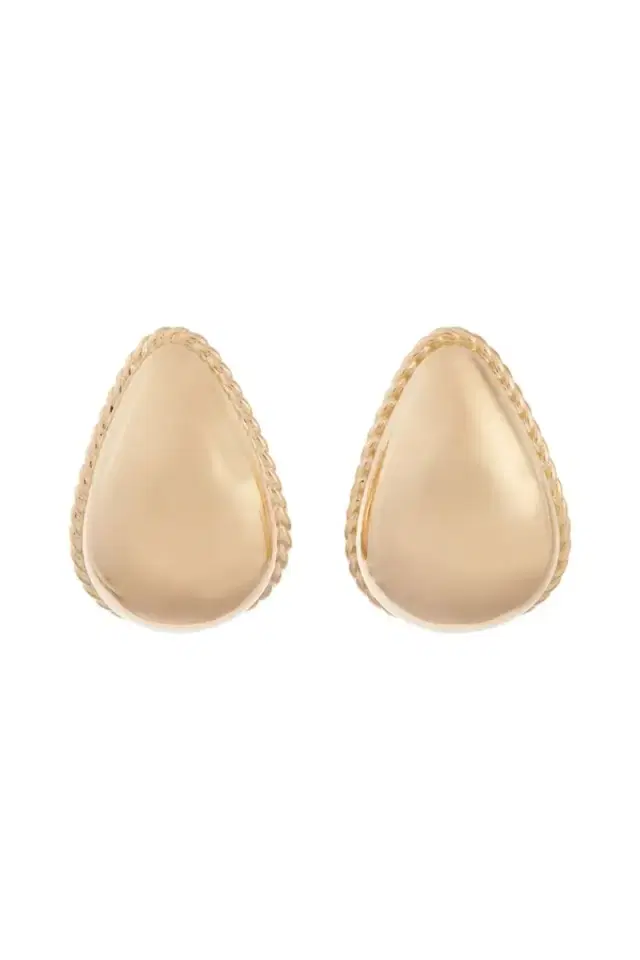 SIDNEY GARBER Anjou Dome Earrings - Yellow Gold
