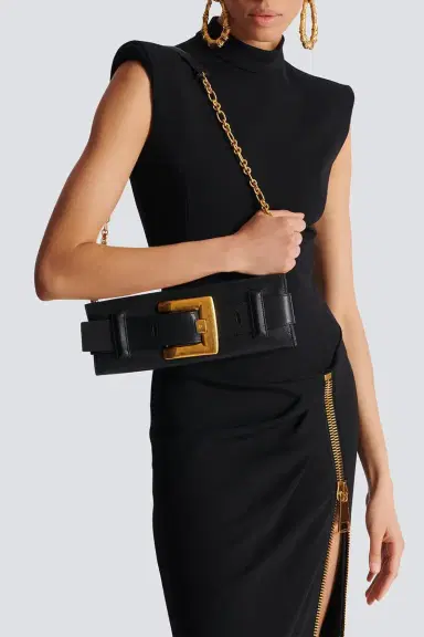 Balmain Anthem Clutch - Noir | Thumbnail 2