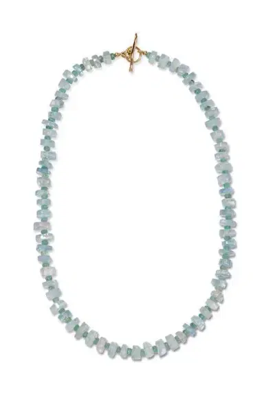 LIZZIE FORTUNATO FINE Aquamarine Bead Necklace | Thumbnail 1