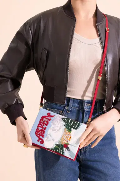 Olympia Le-Tan Aspen Book Clutch Bag | Thumbnail 4