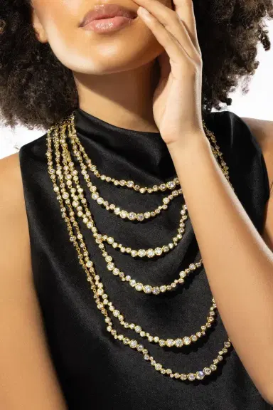 ALEXIS BITTAR Asterales Multi Layered Necklace | Thumbnail 3