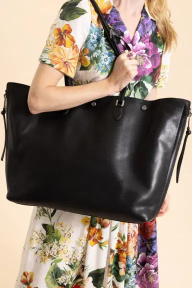 Dolce & Gabbana Atene Shopping Bag | Thumbnail 2 Dolce & Gabbana Atene Shopping Bag | Thumbnail 2