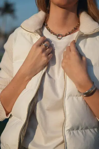Spinelli Kilcollin Atlantis MX Pavé Necklace | Thumbnail 2 Spinelli Kilcollin Atlantis MX Pavé Necklace | Thumbnail 2