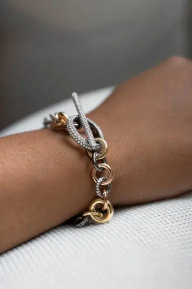 Spinelli Kilcollin Atlantis MX Pave Toggle Chain Bracelet | Thumbnail 3 Spinelli Kilcollin Atlantis MX Pave Toggle Chain Bracelet | Thumbnail 3