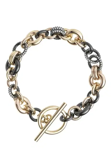 Spinelli Kilcollin Atlantis MX Pave Toggle Chain Bracelet | Thumbnail 1 Spinelli Kilcollin Atlantis MX Pave Toggle Chain Bracelet | Thumbnail 1