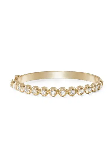 Melissa Kaye Audrey Diamond Hinged Bangle Bracelet | Thumbnail 1 Melissa Kaye Audrey Diamond Hinged Bangle Bracelet | Thumbnail 1