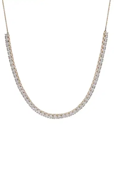 DANA REBECCA DESIGNS Ava Bea Diamond Station Necklace | Thumbnail 1