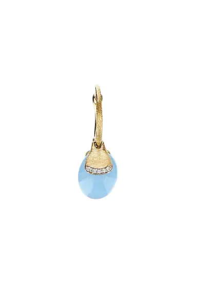 NANIS Azure Aquamarine Small Drop Earring | Thumbnail 4 NANIS Azure Aquamarine Small Drop Earring | Thumbnail 4