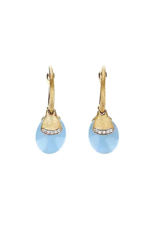 NANIS Azure Aquamarine Small Drop Earring