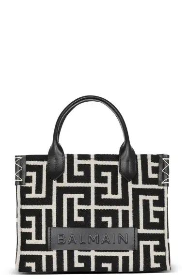 Balmain B-Army Small Tote Bag - Ivoire | Thumbnail 1