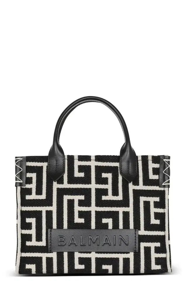 B-Army Small Tote Bag - Ivoire