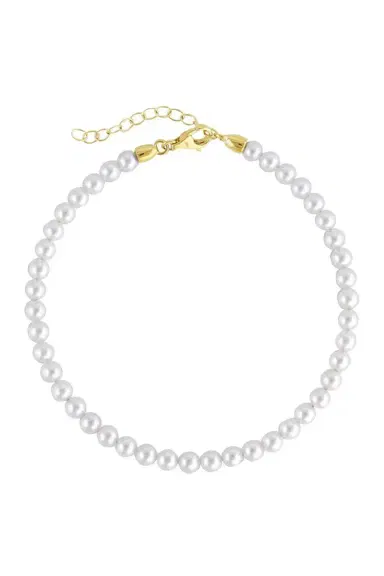 BAGGINS Baby Ayoka Pearl Bracelet- Yellow Gold | Thumbnail 1 BAGGINS Baby Ayoka Pearl Bracelet- Yellow Gold | Thumbnail 1