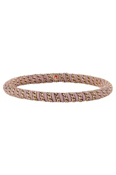 ROBERTO DEMEGLIO Baby Pink Gio Stretch Bracelet - Rose Gold | Thumbnail 1
