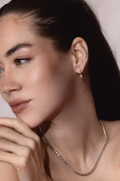 Anita Ko Baguette Diamond Choker Necklace | Thumbnail 3