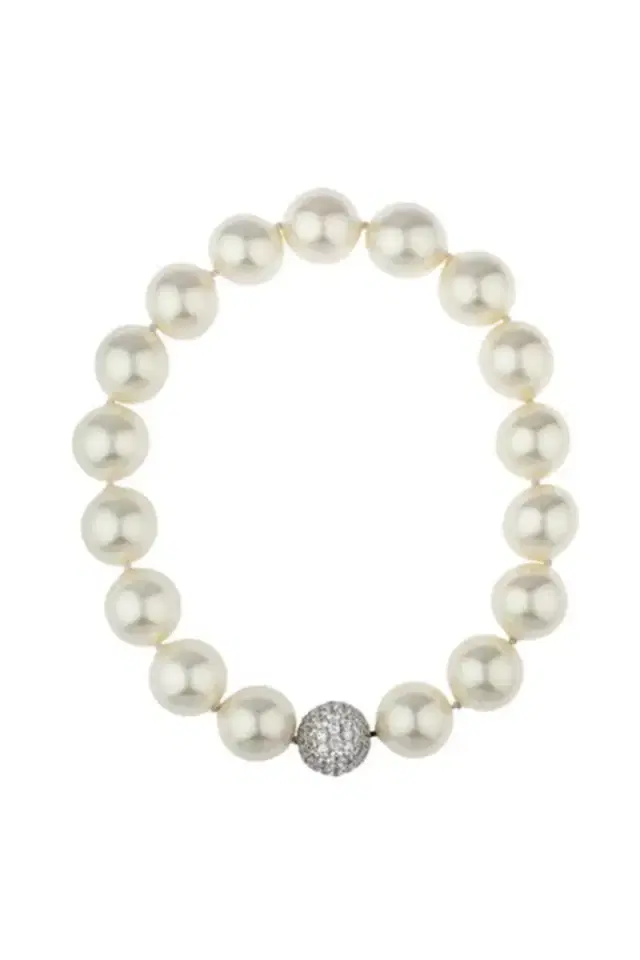 FANTASIA by DESERIO Ball Clasp Pearl Necklace
