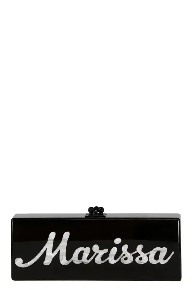 EDIE PARKER Bespoke Flavia Clutch