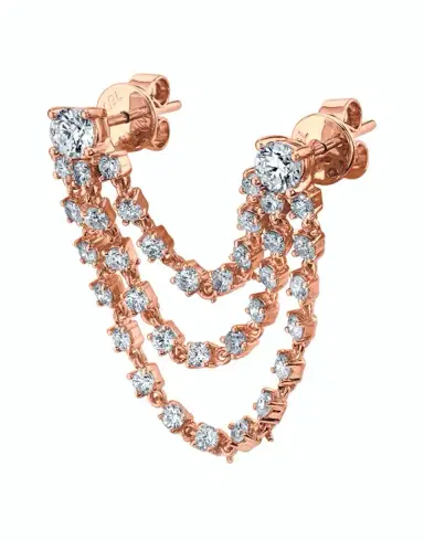 Anita Ko Bianca Diamond Loop Earring | Thumbnail 1